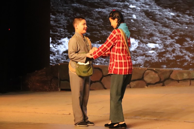 少年版话剧《红旗渠》之【红旗渠干部学院】专场演出圆满成功