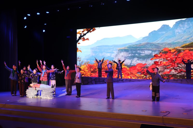 少年版话剧《红旗渠》之【红旗渠干部学院】专场演出圆满成功