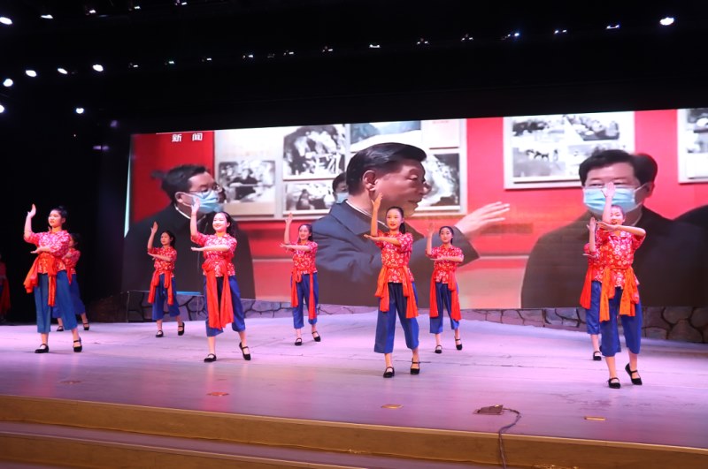 少年版话剧《红旗渠》之【红旗渠干部学院】专场演出圆满成功