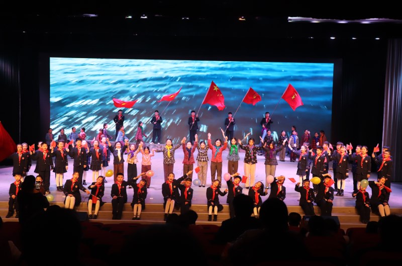 少年版话剧《红旗渠》之【红旗渠干部学院】专场演出圆满成功