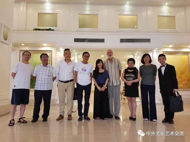 _IBK_7.JPG 爱尔兰侨领陈秋梅,Jimmy MacCarthy 夫妇到访岩栖凤馆参观当代书画大师魏立刚画展